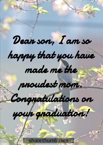 graduation congratulations quotes from parents